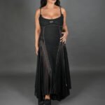 Midnight Loyola Midi Dress